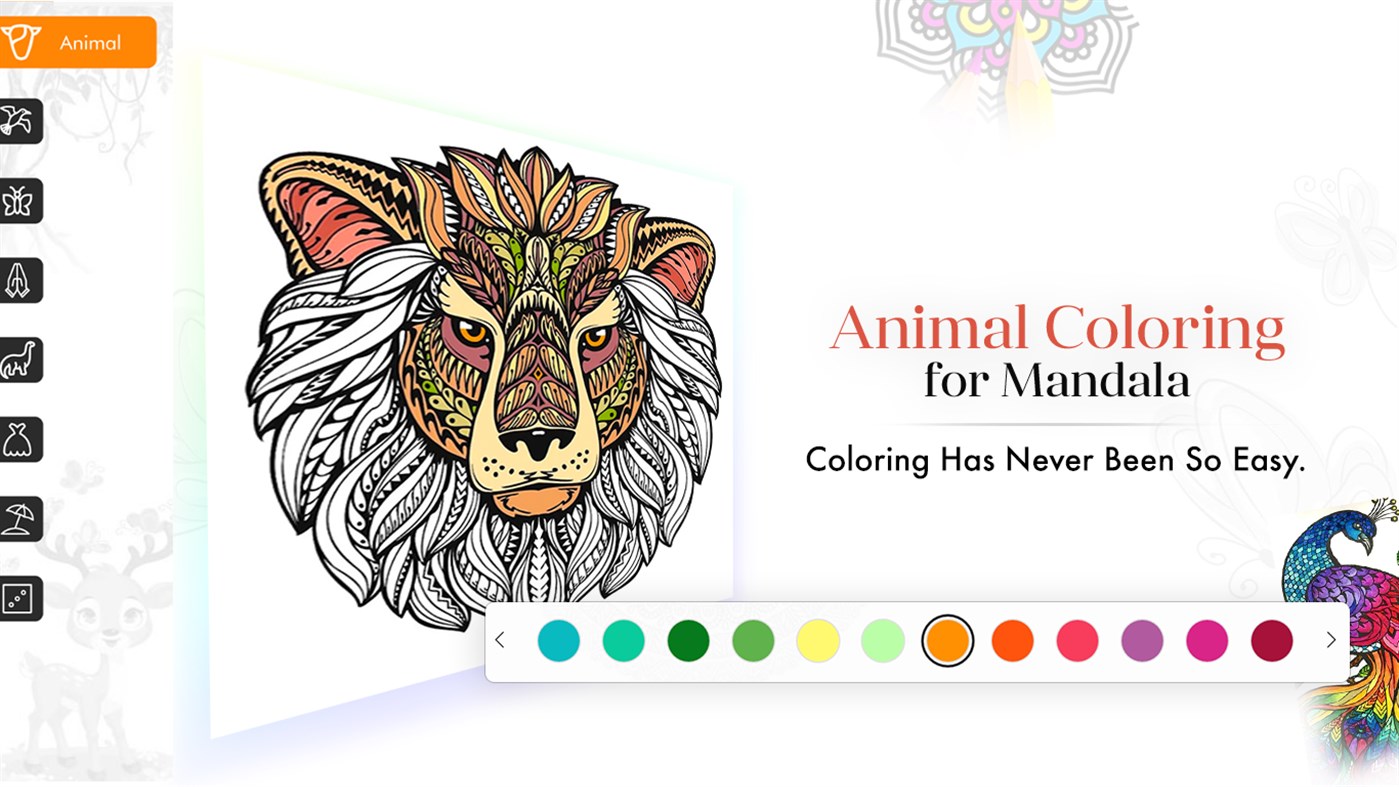 #5. Coloring Book for Mandala Pages (Windows) di: VideoStudio
