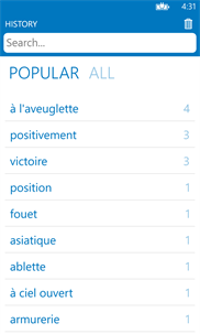 Albanian French dictionary ProDict Free screenshot 6