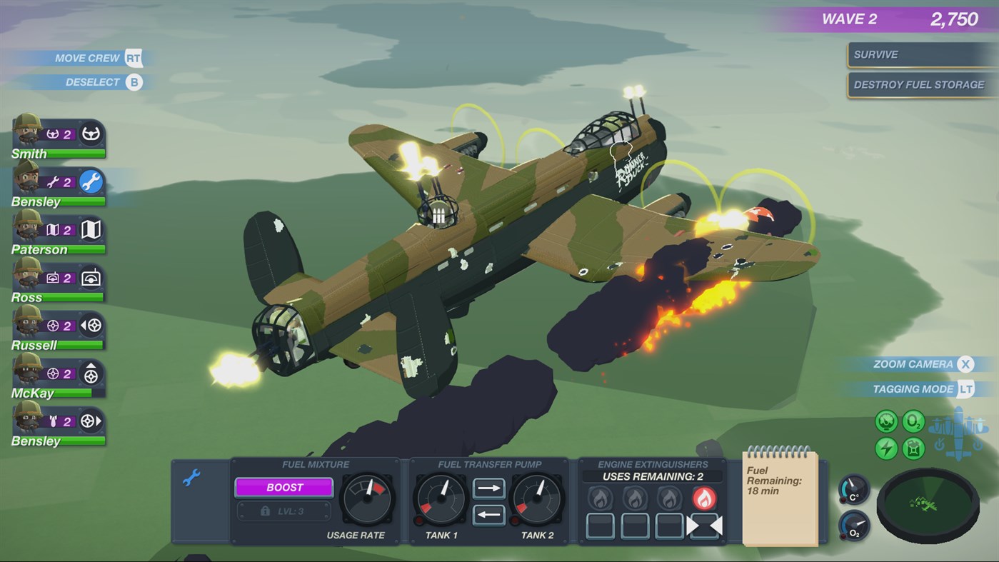 #8. Bomber Crew Deluxe Edition (Xbox) Podle: Curve Digital