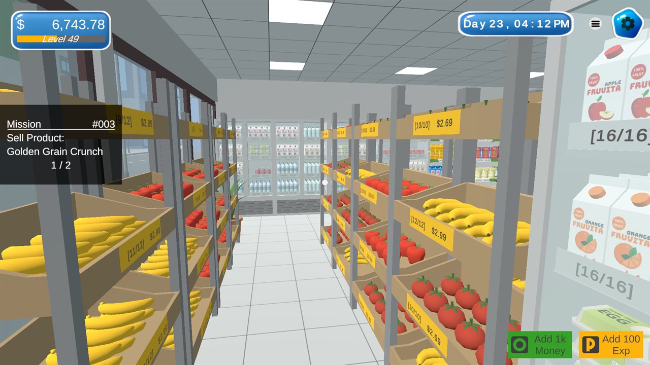 Supermarket Simulator - Price Panic ( XBOX & PC ) screenshot 12