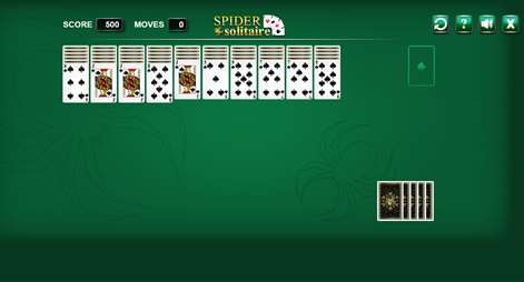 Solitaire Spider card Screenshots 2