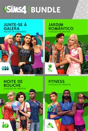 The Sims™ 4 – Bundle de Volta às Aulas – Junte-se à Galera, Jardim Romântico Coleção de Objetos, Noite de Boliche Coleção de Objetos, Fitness Coleção de Objetos