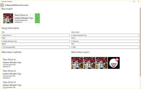 Automatic Tag Editor Screenshots 2