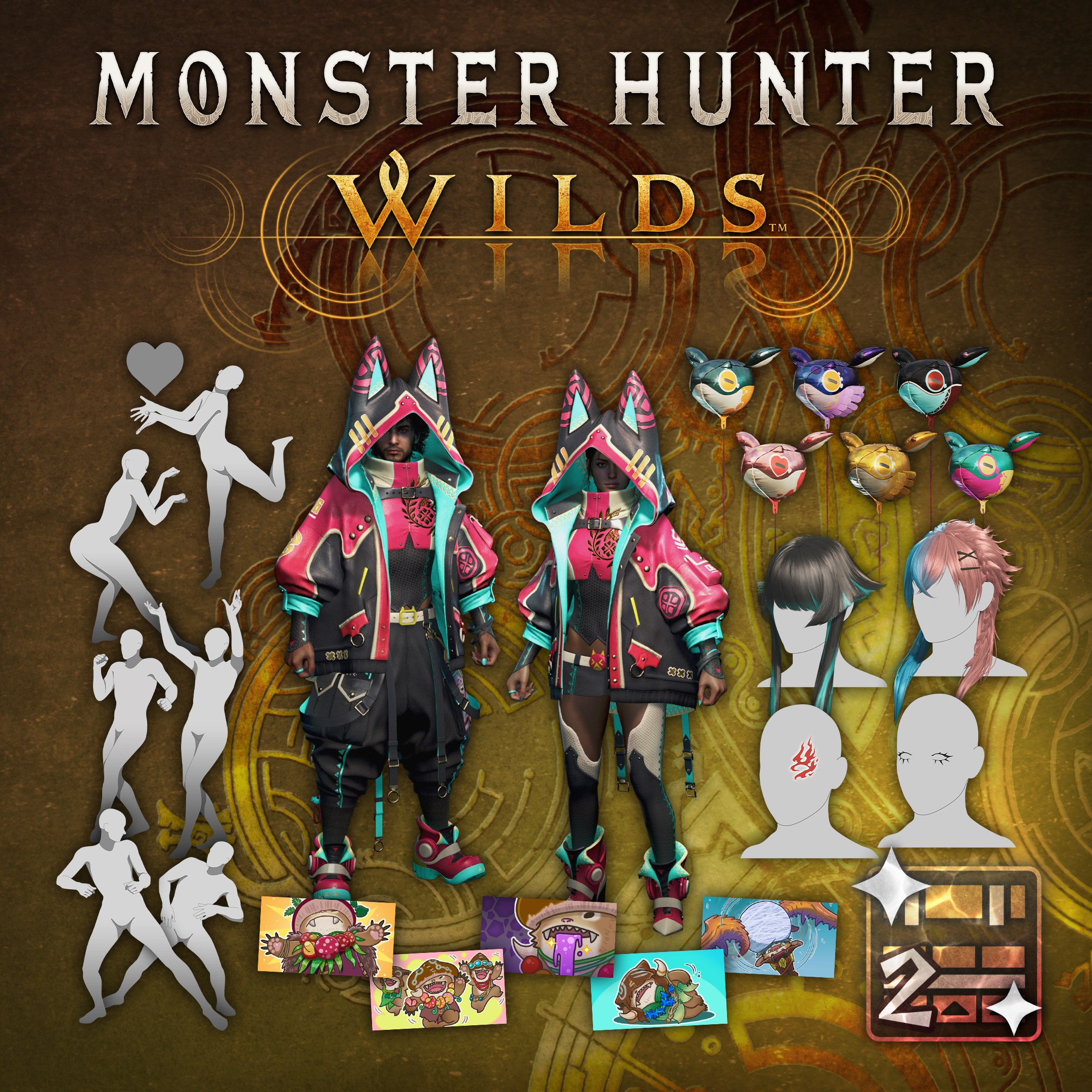 Monster Hunter Wilds: zestaw ozdób DLC 2