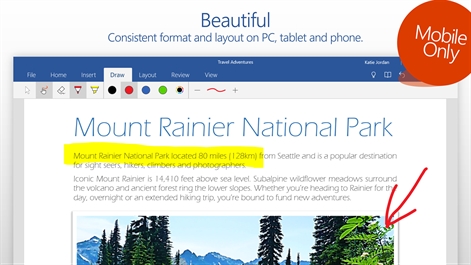 Word Mobile Screenshot