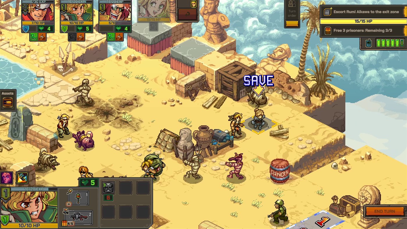#7. Metal Slug Tactics (Windows) By: Dotemu