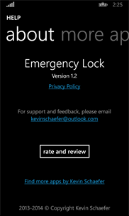 Emergency Lock screenshot 6