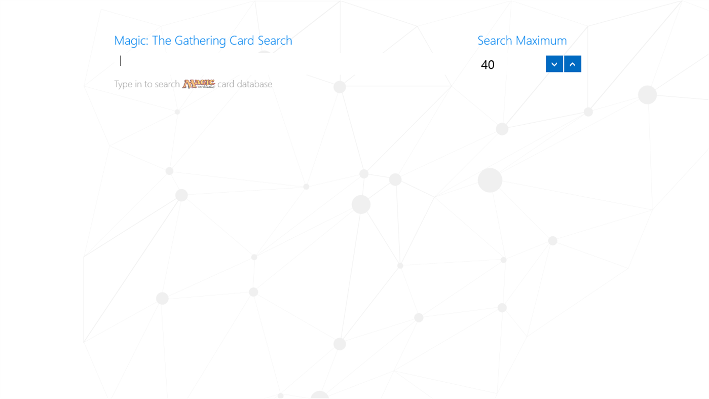 #1. MtG Card Search (Windows) By: FusionWare Integration Corp.