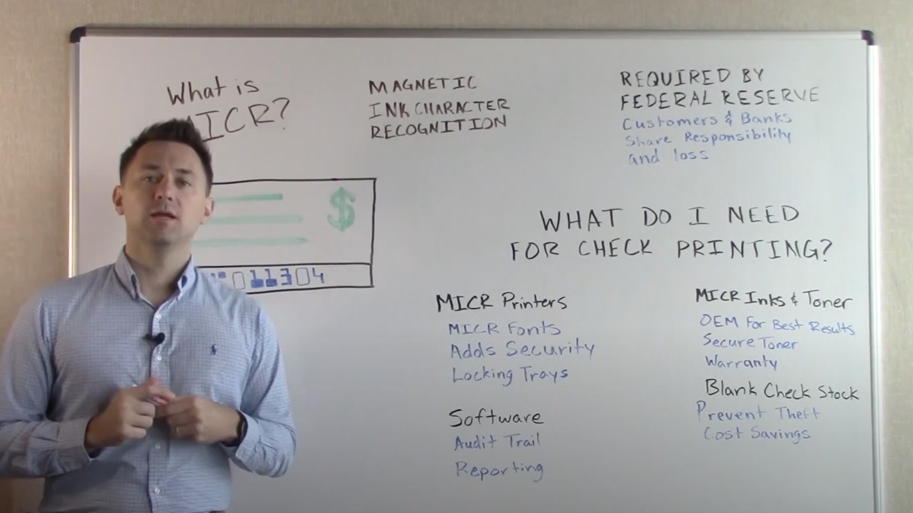 Snapshot 2 of MICR Check Volume Printer: 2-Day Implementation