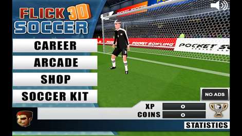 Flick Soccer 3D Screenshots 1