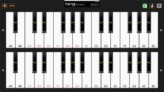 Clavier Piano Keyboard screenshot 1