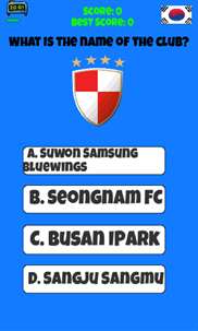 Korea Football Logo Quiz screenshot 3