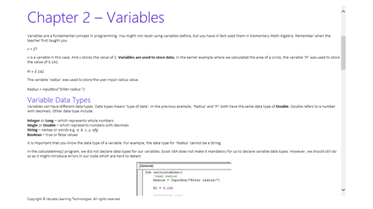 Beginning Excel VBA Programming screenshot 2
