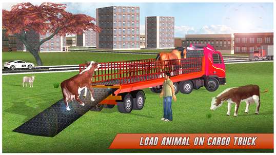 Animal Transport Simulator 3D - Farm Truck Driving screenshot 1