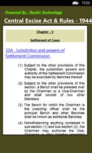 Central Excise Act & Rules - 1944 screenshot 5