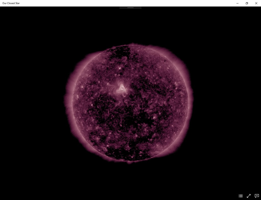 #2. Our Closest Star (Windows) By: Tim Hanewich