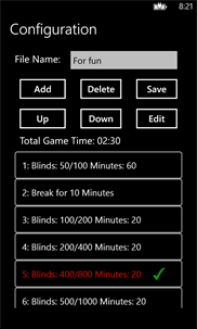 Texas Hold-em Timer screenshot 4