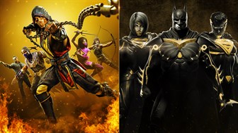 حزمة Mortal Kombat 11 الإصدار المطلق + Injustice 2 نسخة Legendary