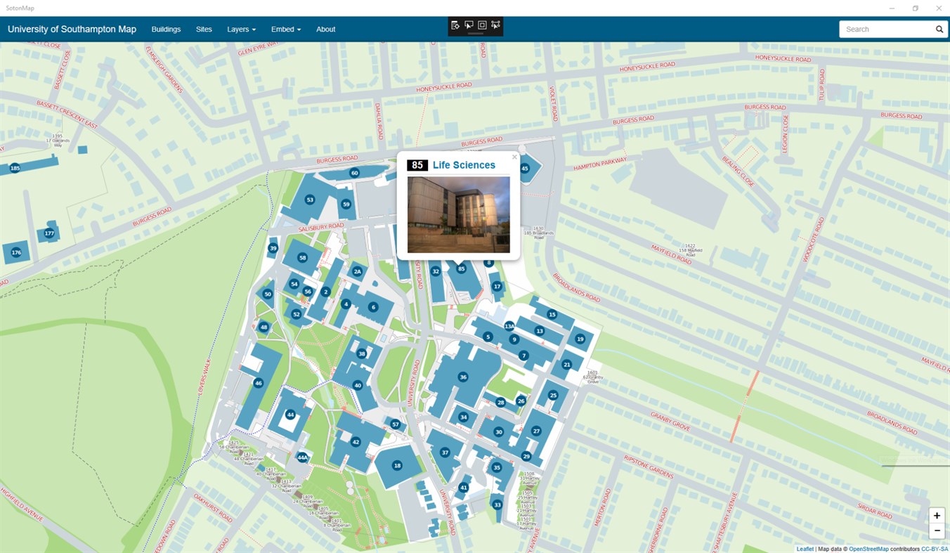 #2. SotonMap (Windows) Ved: Tyskin