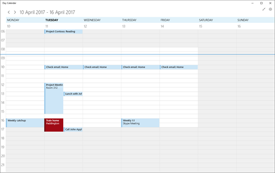 Day Calendar screenshot 2