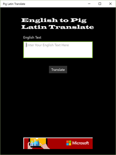 Pig Latin Translate screenshot 1