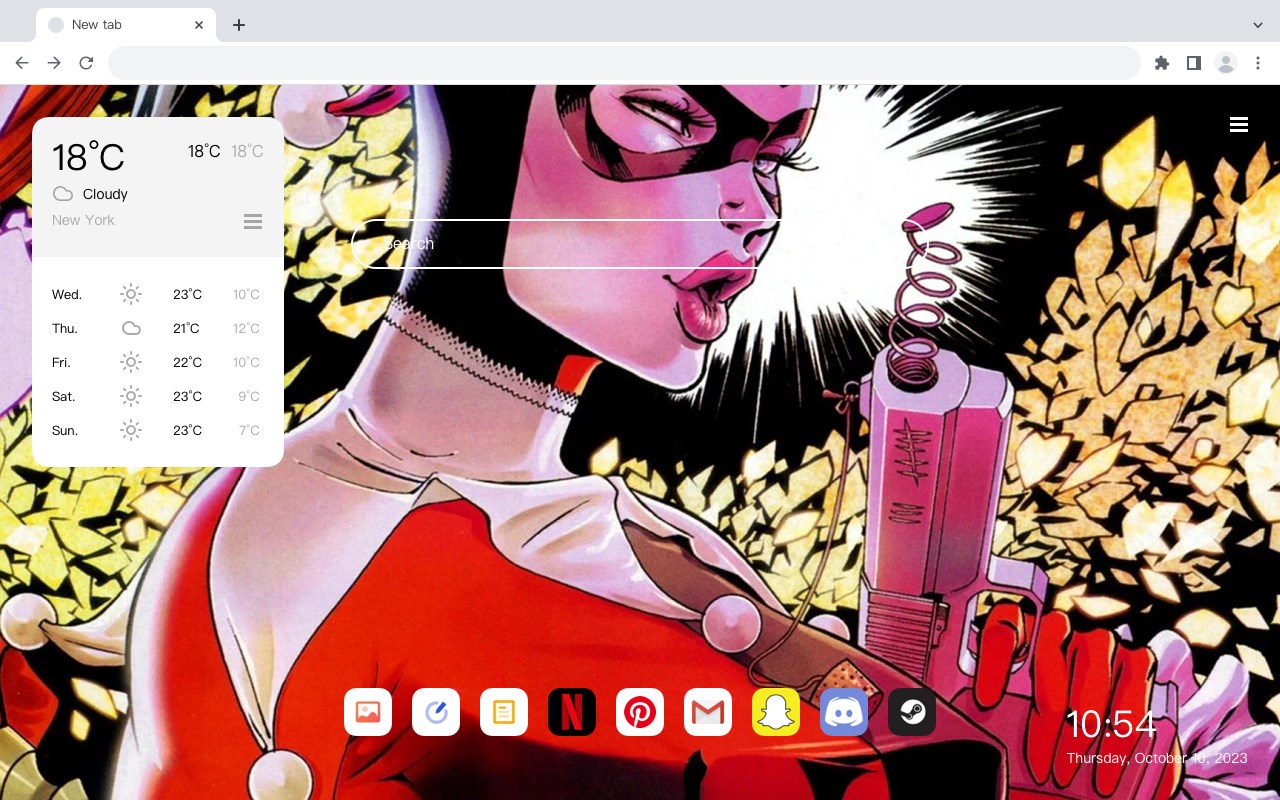 Harley Quinn comic Wallpaper HD HomePage