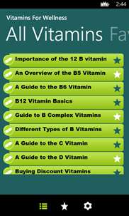 Vitamins for Wellness screenshot 3