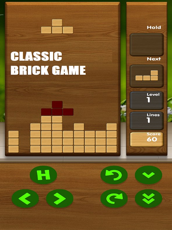 #4. Classic Falling Blocks Bricks (Windows) De: SSP Games