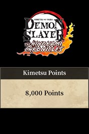 8.000 Kimetsu-Punkte