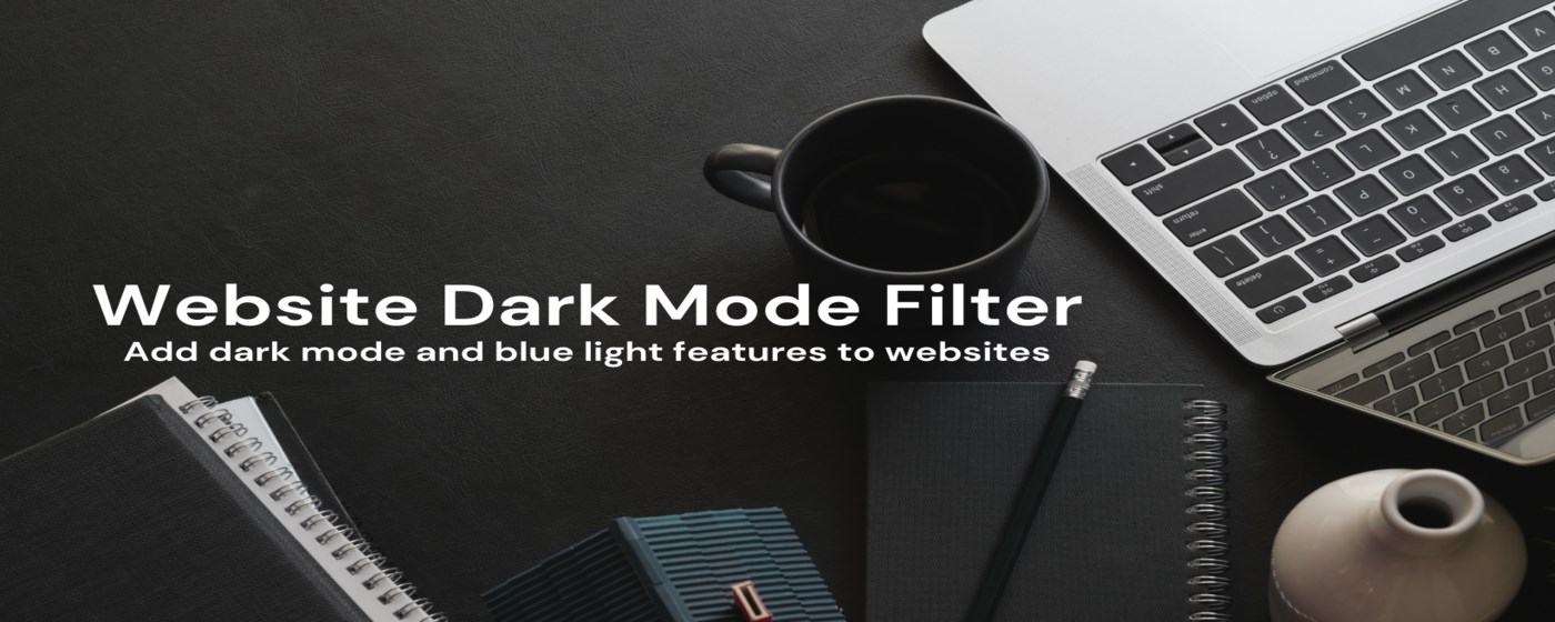 Website Dark Mode Filter marquee promo image