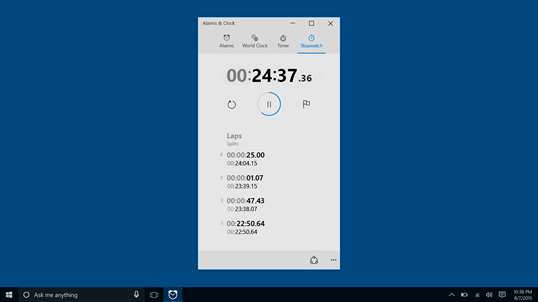 Windows Alarms & Clock screenshot 5