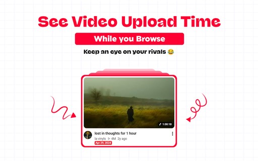 VidStamp - Youtube Upload Date Viewer