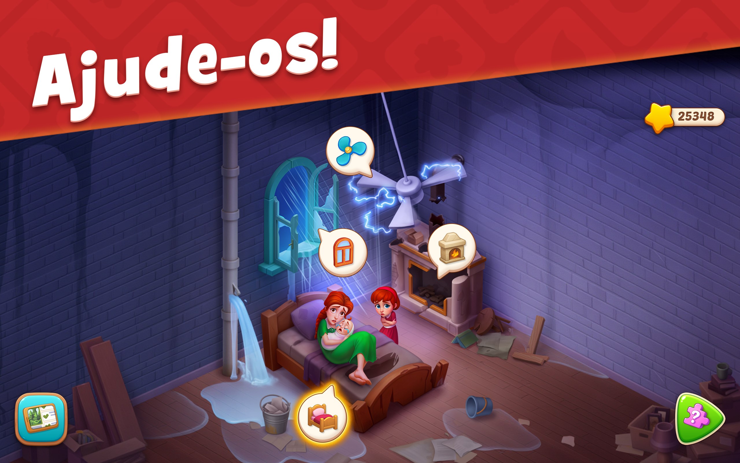Gardenscapes - Transferir e jogar gratuitamente no Windows