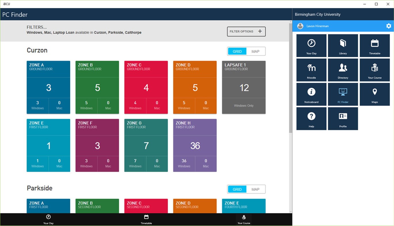 #3. iBCU (Windows) โดย: Birmingham City University