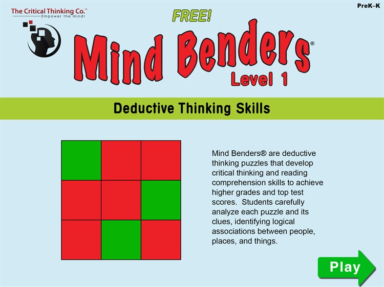 Mind Benders® Level 1 (Free) - PC - (Windows)