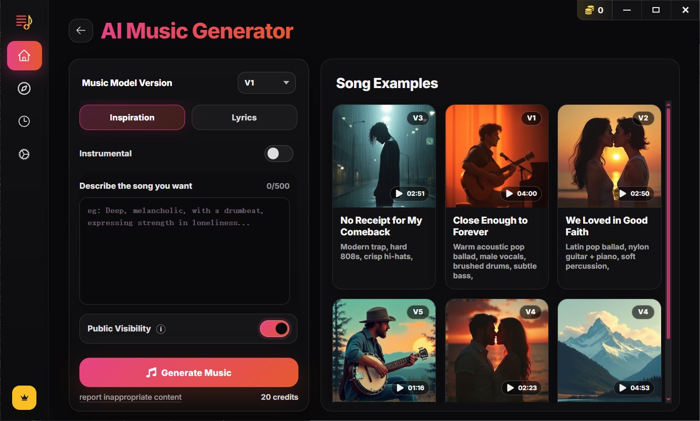 Song Maker - AI Song Generator screenshot