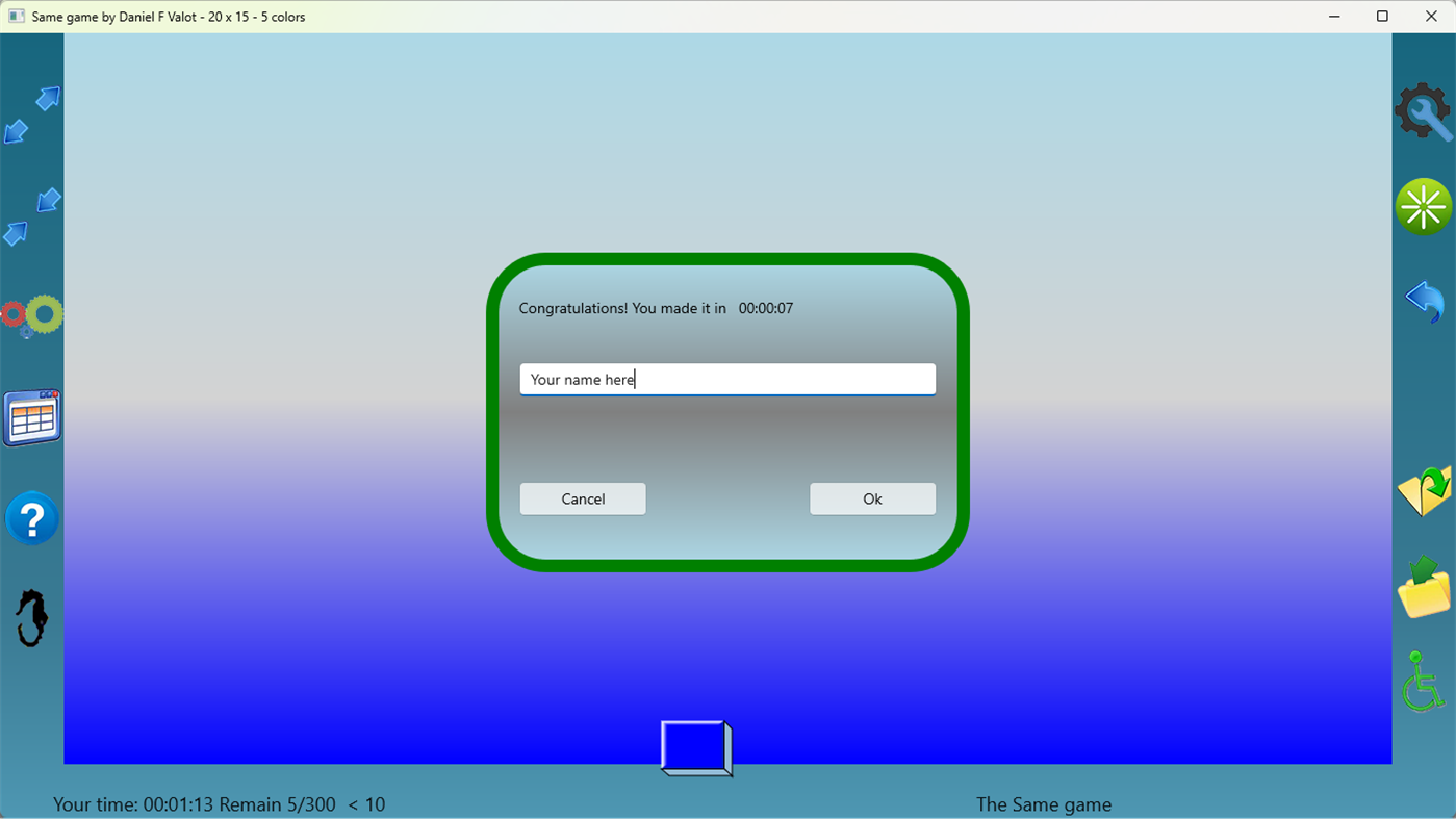 #5. Same-Solitaire (Windows) Podle: Daniel F Valot
