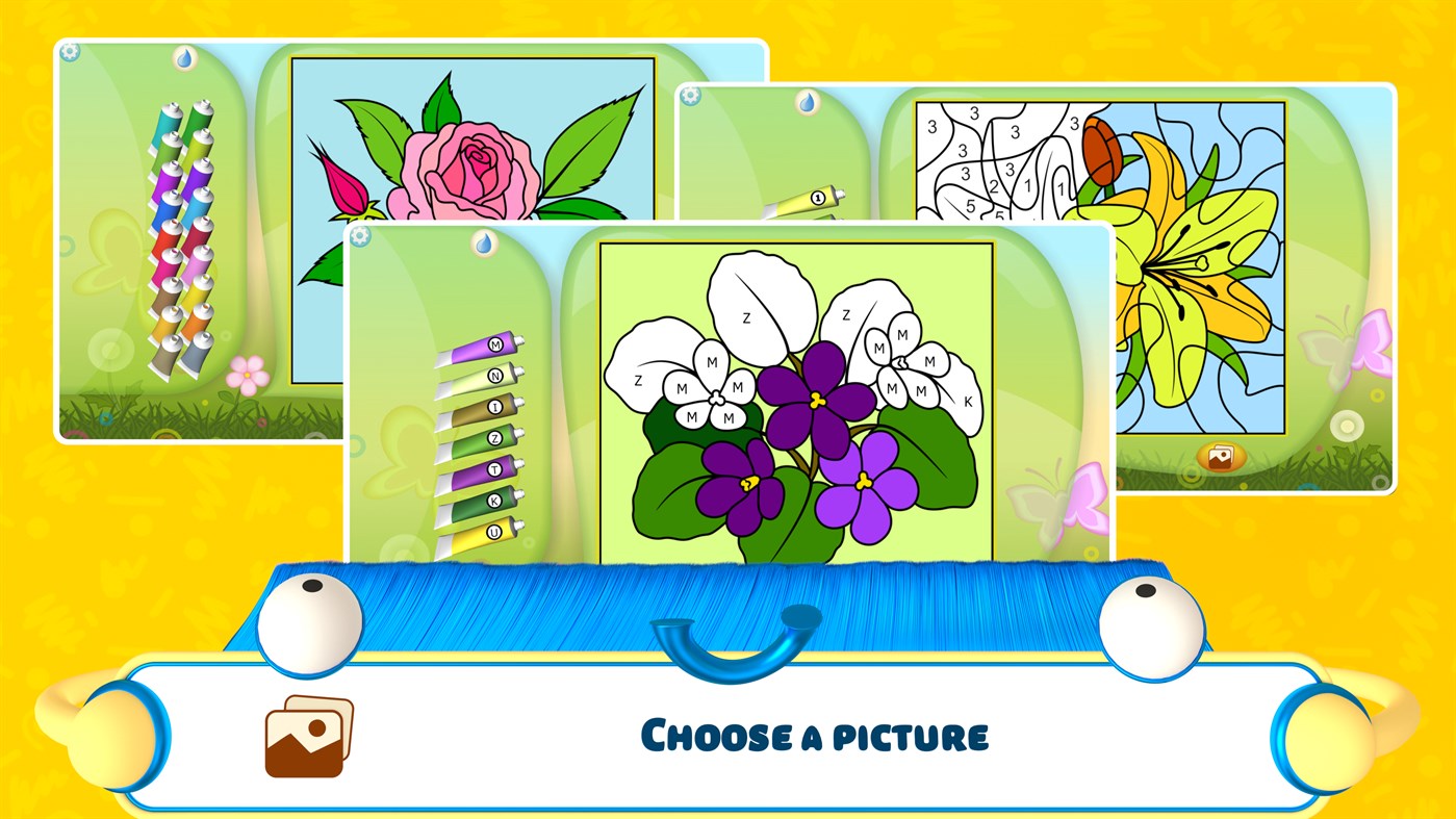 #8. Flowers - Color by Numbers (Xbox) By: Kedronic UAB