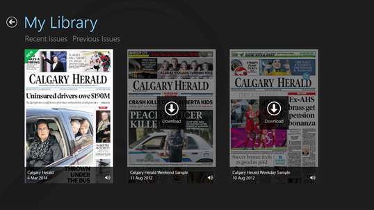 Calgary Herald ePaper screenshot 4