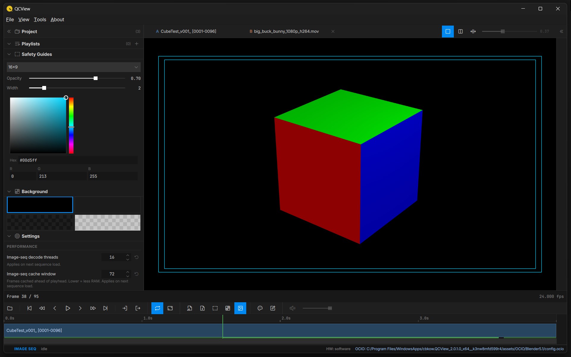 QCView screenshot