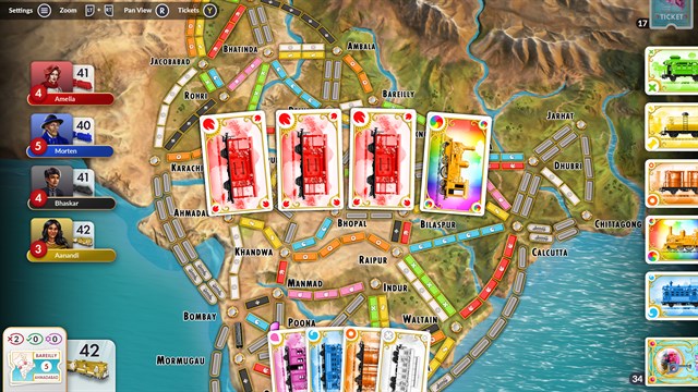 Ticket to Ride: India Expansion screenshot 3