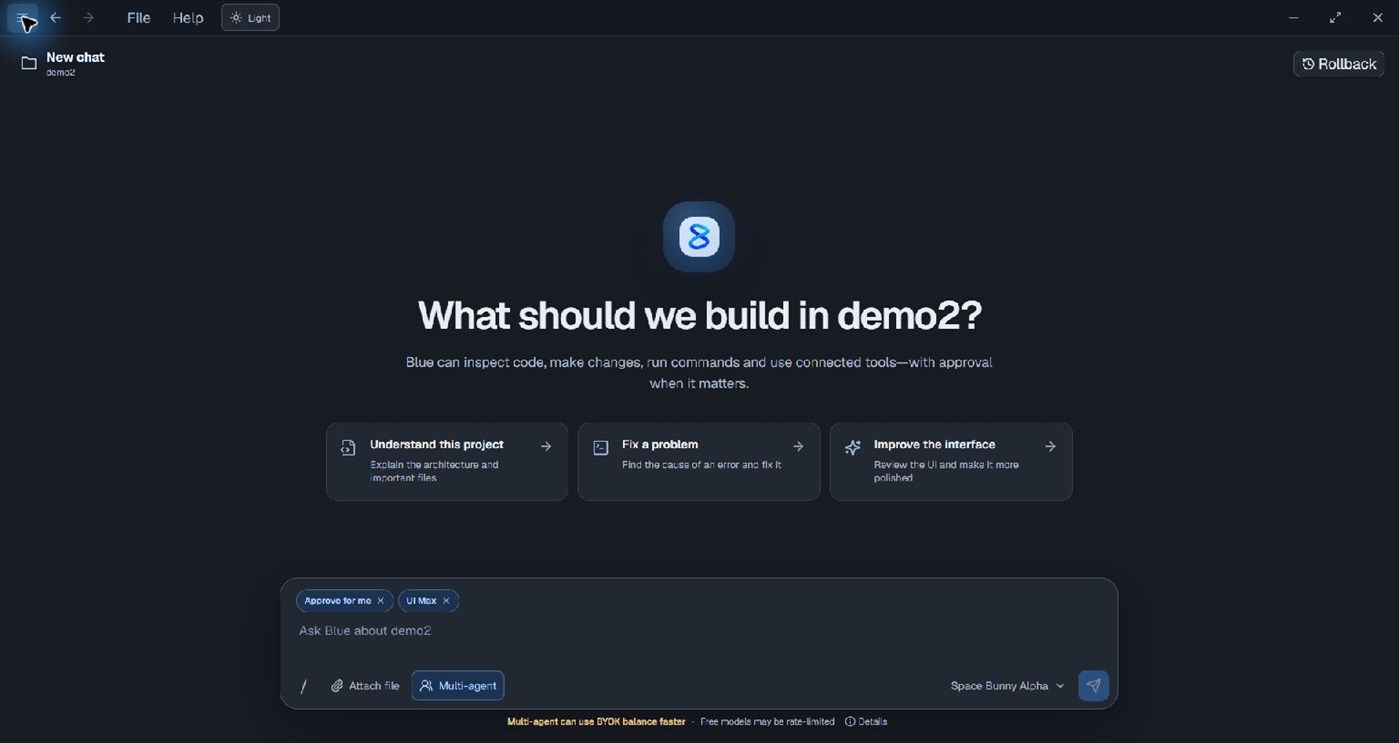 #2. Blue Desktop (Windows) Od: Imergene
