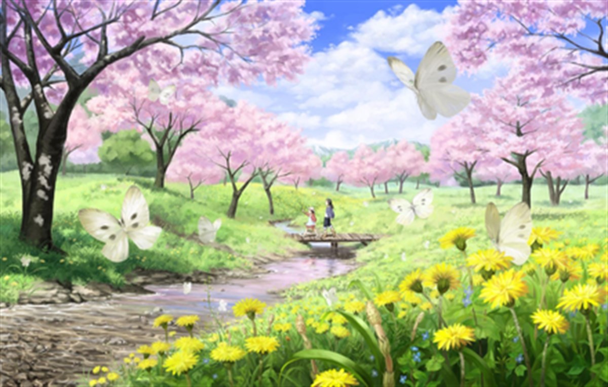 Spring Wallpaper New Tab