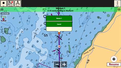 i-Boating: Norway GPS Nautical / Marine Charts - offline sea, lake river navigation maps for fishing, sailing, boating, yachting, diving & cruising Screenshots 2