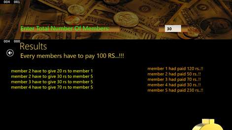 Money Splitter Screenshots 2