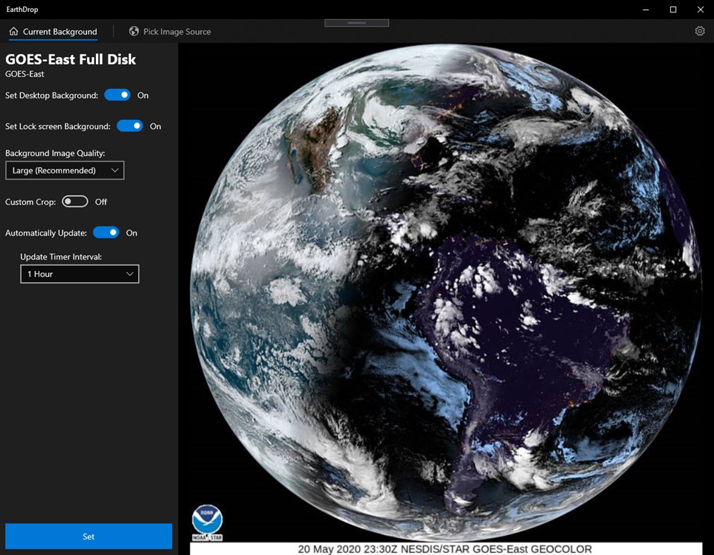 #2. EarthDrop (Windows) 由: Jarod Aerts