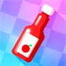 Flip Ketchup Bottle - Jump Race Adventure: endless runner