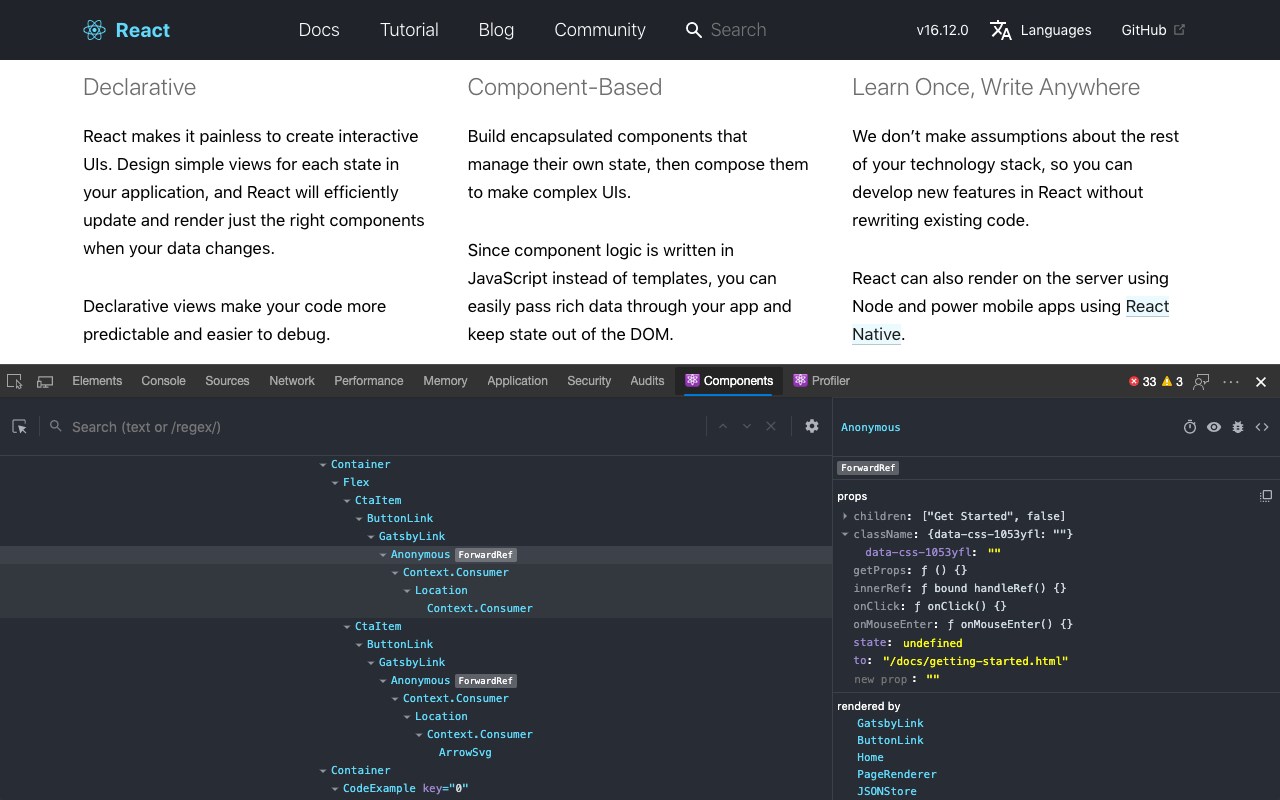 React Developer Tools Not Working