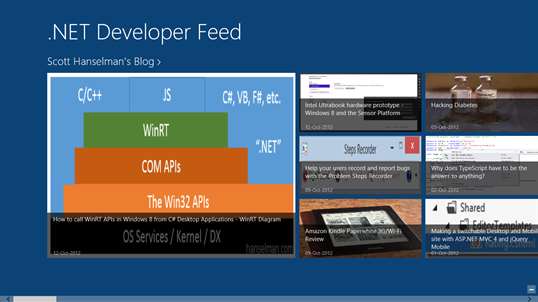 .NET Developer Feed screenshot 1