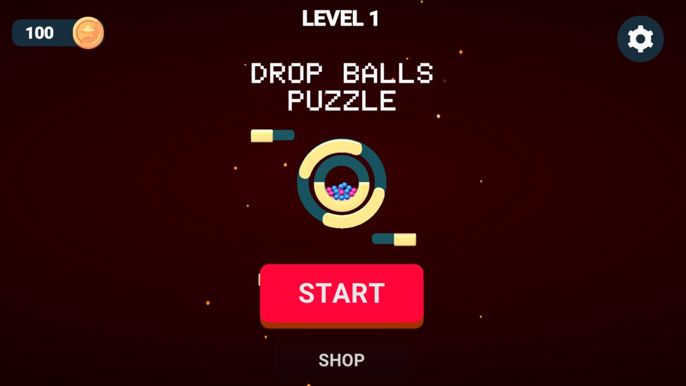 #1. Drop Balls Puzzle (Windows) Przez: Courtney Dawn Sutherland